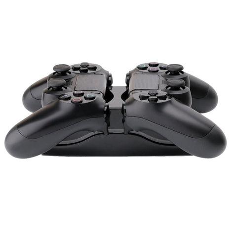Special UFO Shape 2 x USB Charging Dock Station Stand / Controller Charging Stand for PS4 Playstation 4  with Multi Colors LED, For PS