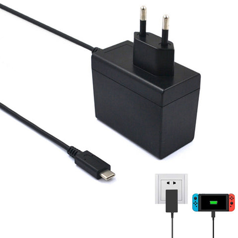 AC Adapter Charger for Nintend Switch, US Plug, NT0142A, NT0142B
