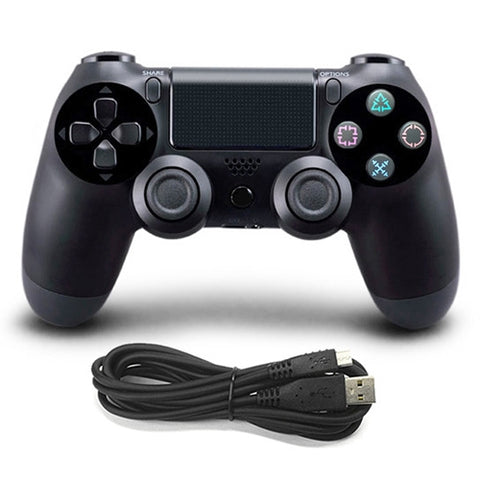 Wired Game Controller for Sony PS4, Blue, Red, White, Black, Gold, Silver