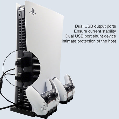 iplay HBP-269 For PS5 De / UHD Charging Stand Vertical Base Holder With Handle Charger, iPega HBP-269