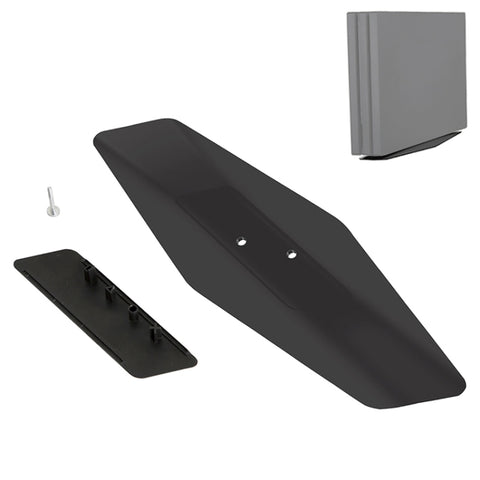 2 In 1 Game Machine Host Upright Bracket with Screw Clamp for PS4 SLIM / PRO, For PS4 SLIM / PRO
