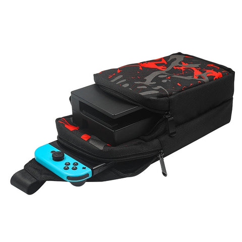 iplay HBS-167 Portable Shoulder Crossbody Storage Bag for Nintendo Switch, HBS-167