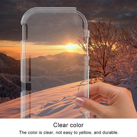 Shockproof TPU Transparent Crystal Soft Protective Case for Switch Lite, For Switch Lite