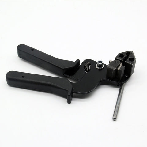 Zip Tie Automatic Tension Cut off Gun Special Pliers Fastening Tool for Stainless Steel Cable Tie with a Width of 4.6-12mm, XN-LQG