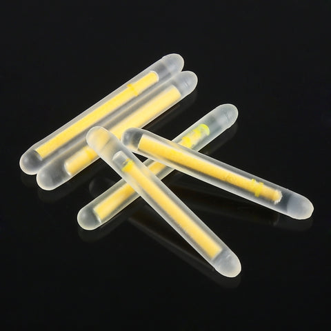 10 Packs OCEAN SUN Luminous Float Night Fishing Light Stick, Visibility: 30m, Size: 4.5 x 37mm, Visibility: 30m(5pcs)