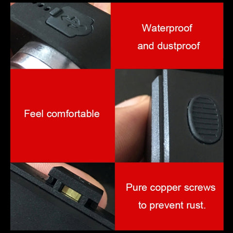 A0 IPX5 Waterproof Seven-color Bicycle USB Charging High Brightness Taillight, Charging High Brightness Taillight