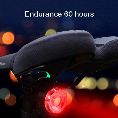 A0 IPX5 Waterproof Seven-color Bicycle USB Charging High Brightness Taillight, Charging High Brightness Taillight