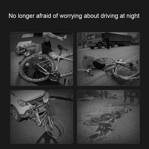 A0 IPX5 Waterproof Seven-color Bicycle USB Charging High Brightness Taillight, Charging High Brightness Taillight