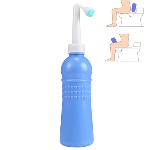 MDT-002 500ml Portable Handheld Travel Bidet Women Vaginal Washing Sprayer, (Orange), (Blue), (Dark Blue)
