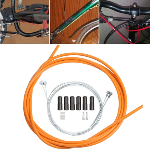 Universal Bicycle Variable Speed Cable Tube Set, Green, Grey, Blue, Red, White, Yellow, Black, Orange