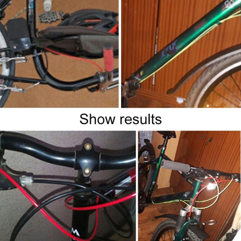 Universal Bicycle Variable Speed Cable Tube Set, Green, Grey, Blue, Red, White, Yellow, Black, Orange