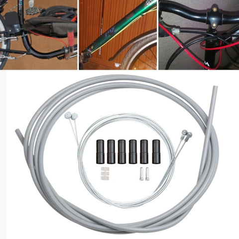 Universal Bicycle Variable Speed Cable Tube Set, Green, Grey, Blue, Red, White, Yellow, Black, Orange