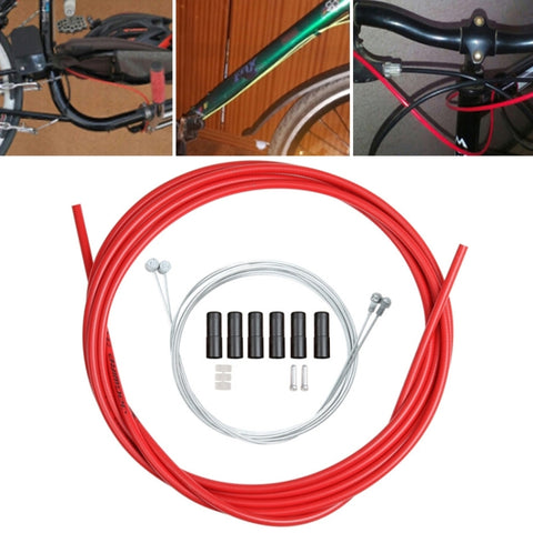 Universal Bicycle Variable Speed Cable Tube Set, Green, Grey, Blue, Red, White, Yellow, Black, Orange