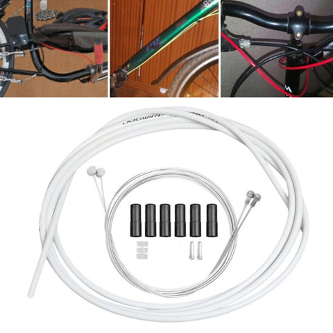 Universal Bicycle Variable Speed Cable Tube Set, Green, Grey, Blue, Red, White, Yellow, Black, Orange