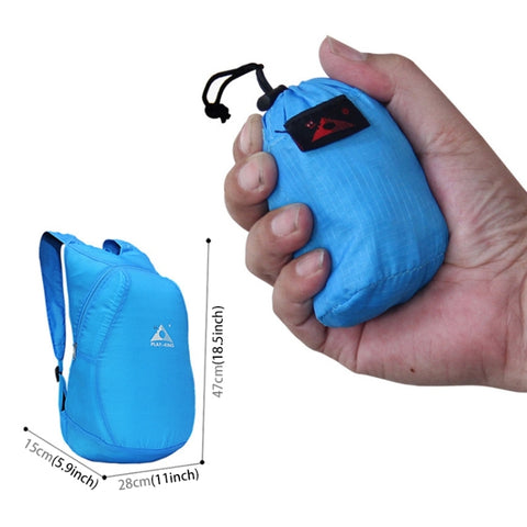 1328 20L Outdoor Climbing Portable Foldable Anti-splash Bag Ultralight Backpack, Max Load: 15kg, Backpack