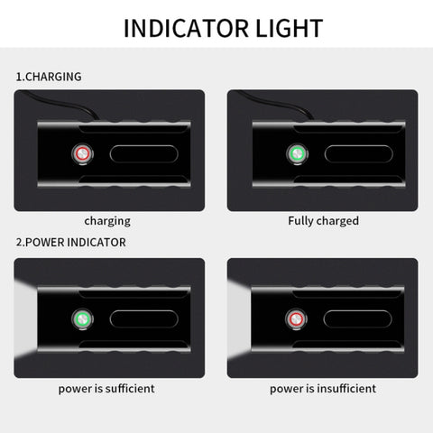 BX2 USB Charging Bicycle Light Front Handlebar Led Light (3 Hours, L2 Lamp Beads), 3 Hours, L2 Lamp Beads