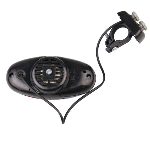 Bicycle 4 Tone Electronic Horn Mountain Bike LED Tail Light Bicycle Multifunction Horn, 4 Tone Horn LED Tail Light
