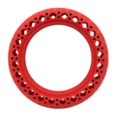 8.5 inch Electric Scooter Wear-resistant Shock-absorbing Decorative Pattern Tire Honeycomb Solid Tire, Suitable for Xiaomi Mijia M365