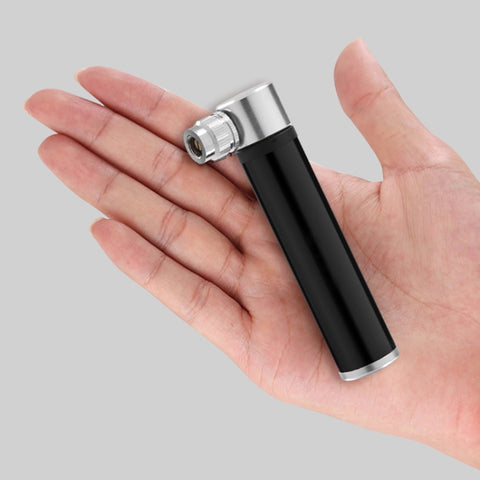 Manual Mini Portable Bicycle Aluminum Alloy Pump, Inflator Silver, Inflator Black, Inflator Red