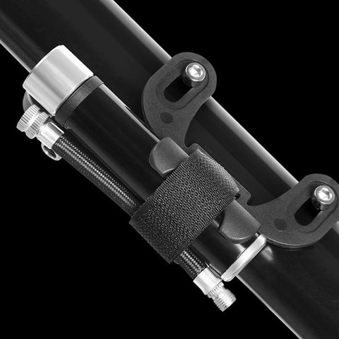 Manual Mini Portable Bicycle Aluminum Alloy Pump, Inflator Silver, Inflator Black, Inflator Red