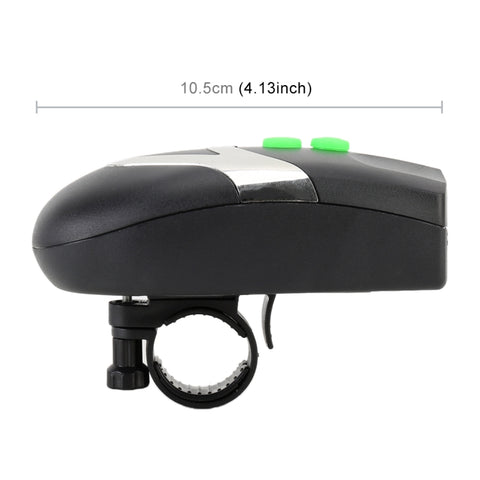 Mountain Bike Headlight Horn LED Flashlight Bicycle Electric Horn, with Light, Electric Horn with Light