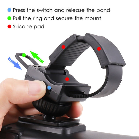 GB0132 Bicycle Phone Holder for 4-10.5 inch Device, GB0132