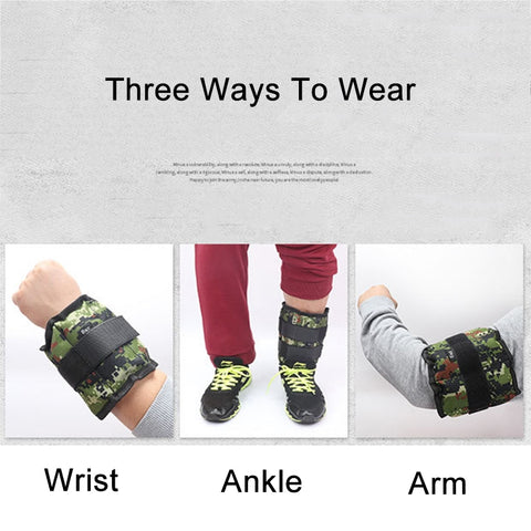 A Pair of Selling Fitness Loading Equipment Ankle Weights Gaiter Sandbags, Adjustable Invisible Running Sports Sandbags, Weight: 10kg, Weight: 10kg