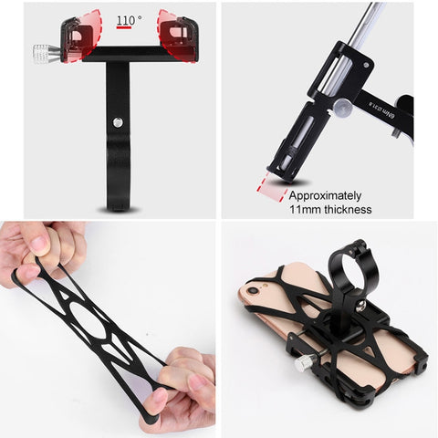 GUB P10 Aluminum Bike Phone Holder