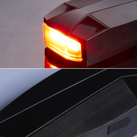 ANTUSI A6 USB Charging COB Light Source Smart Cycling Bike Warning Alarm Tail Light with Remote Control, A6