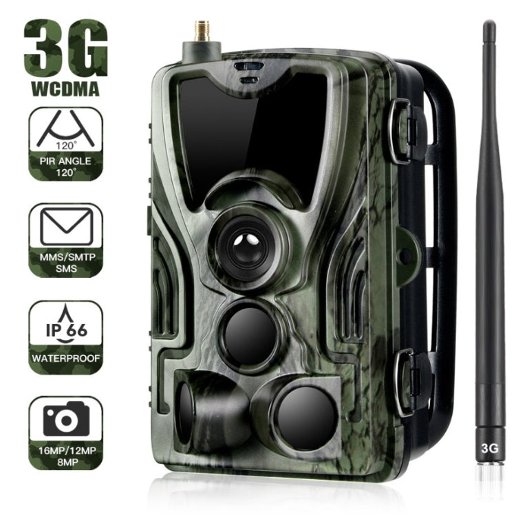 HC801G 3G WCDMA Waterproof IP66 IR Night Vision Security Hunting Trail Camera, 120 Degree PIR Angle, HC801G 3G WCDMA