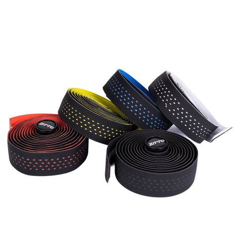 ZTTO Road Bike Handle Bar Tape Non-slip Anti-Vibration PU Leather Breathable Wear-resisting