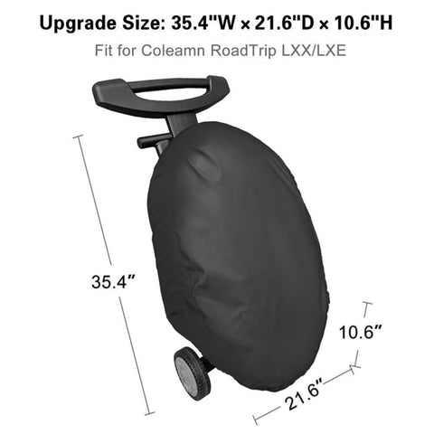 210D Portable BBQ Grill Waterproof and Dustproof Protective Cover, 210D