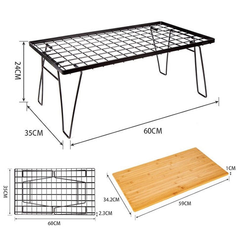 AOTU YT1001 Outdoor Folding Portable Mesh Table, Net Table