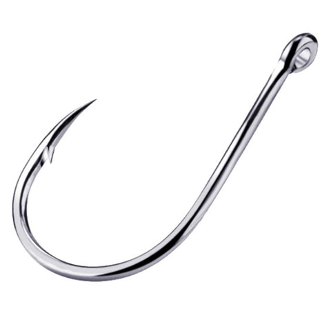 500 PCS Mixed Size Fish Barbed Hook Fishing Hooks with Hole, 6-15 # with Hole