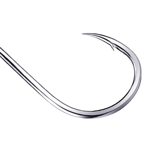 ISE 500 PCS Mixed Size Fish Barbed Hook Fishing Hooks, 3-12#