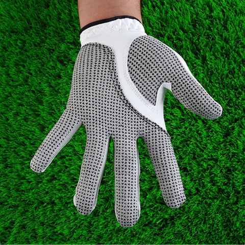 PGM Left Hand Sheepskin Anti-slip Particle Golf Men Gloves, Size: 24#, Size: 24#