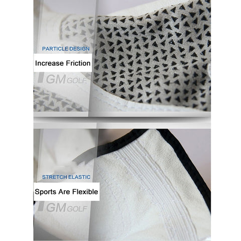 PGM Right Hand Sheepskin Anti-slip Particle Golf Men Gloves, Size: 22#, Size: 22#