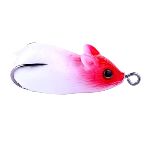 HENGJIA 5cm Biomimetic Mouse Fishing Bait Fishing Lures, Random Color Delivery, Mouse