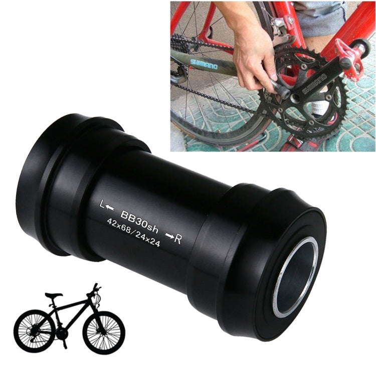 BB30 Press Fit Style Bottom Bracket Fits 68-73mm for SHIMANO, Prowheel, SRAM GXP Mountain Bike, BB30