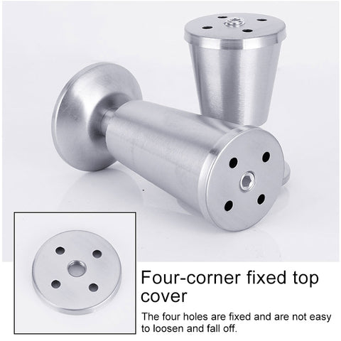 Stainless Steel Thickened Adjustable Foot Cup Type Cupboard Foot, 100mm, 100mm