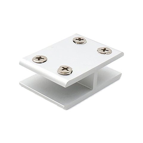 Aluminum Alloy Glass Combination Clamp Cabinet Partition Fixing Clip, 180 degrees Cliped 8-10mm, 180 degrees Cliped 8-10mm