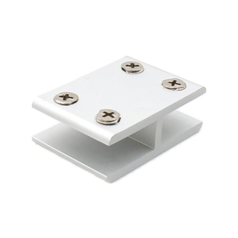Aluminum Alloy Glass Combination Clamp Cabinet Partition Fixing Clip, 180 degrees Cliped 10-12mm, 180 degrees Cliped 10-12mm