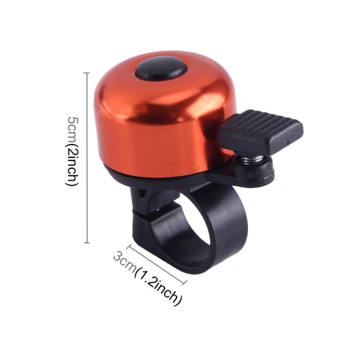 OQSPORT 5 PCS Mini Aluminum Alloy Bicycle Bell Ring, Random Color Delivery, OQSPORT Bicycle Bell Ring