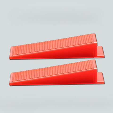 100 PCS Tile Floor Locator Insert Tile Leveler Wedge Leveling Machine for Plate Flattening System Aid Tool OG6480, Tile Floor Locator