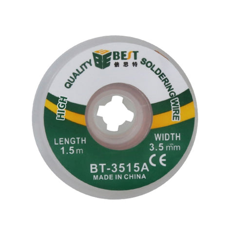 BEST-3515A  3.5mm Desoldering Braid Solder Wire, BEST-3515A