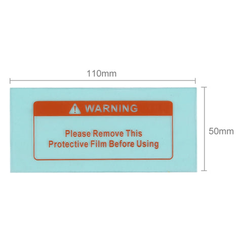 5 PCS Solar Automatic Dimming Welding Helmet Mask Cover PC Protector, Size : 110 x 50mm Right Angle, Size : 110 x 50mm