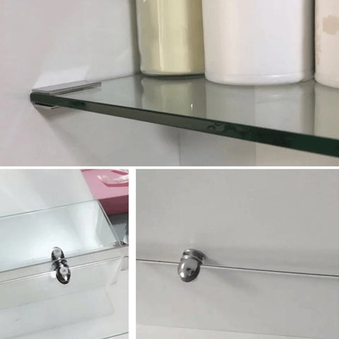 Zinc Alloy Bright Fixed Bracket Connection Square Glass Fixing Clamp, Size: L, Square, Size: L