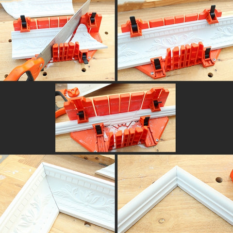 14 Inch Clampable Miter Saw Cabinets Multi-function Woodworking Hand Tools Home DIY Wood Working Hand Saws Clamped Box, 14 Inch Clampable