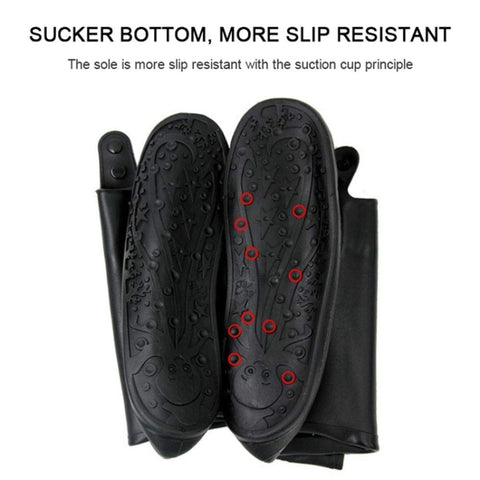 High Tube Rainproof Snowproof Adult Shoe Cover Size: XL, Size: XL