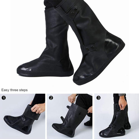 High Tube Rainproof Snowproof Adult Shoe Cover Size: XL, Size: XL
